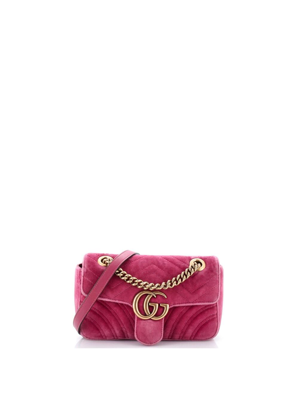 Gucci Gg Marmont Flap Bag Matelasse #351684G98B